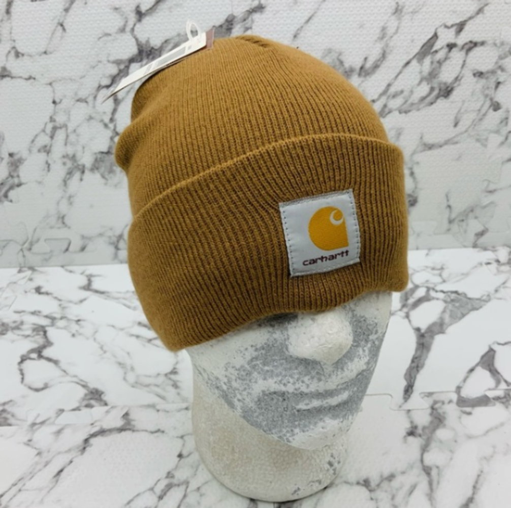 Men Carhartt Wheat Cuff Casual Beanie New With Tags