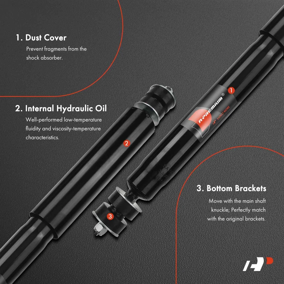 Передняя боковая стойка и пружина пружины в сборе для Thomas International Harvester 2 шт. - Изображение 3 из 4