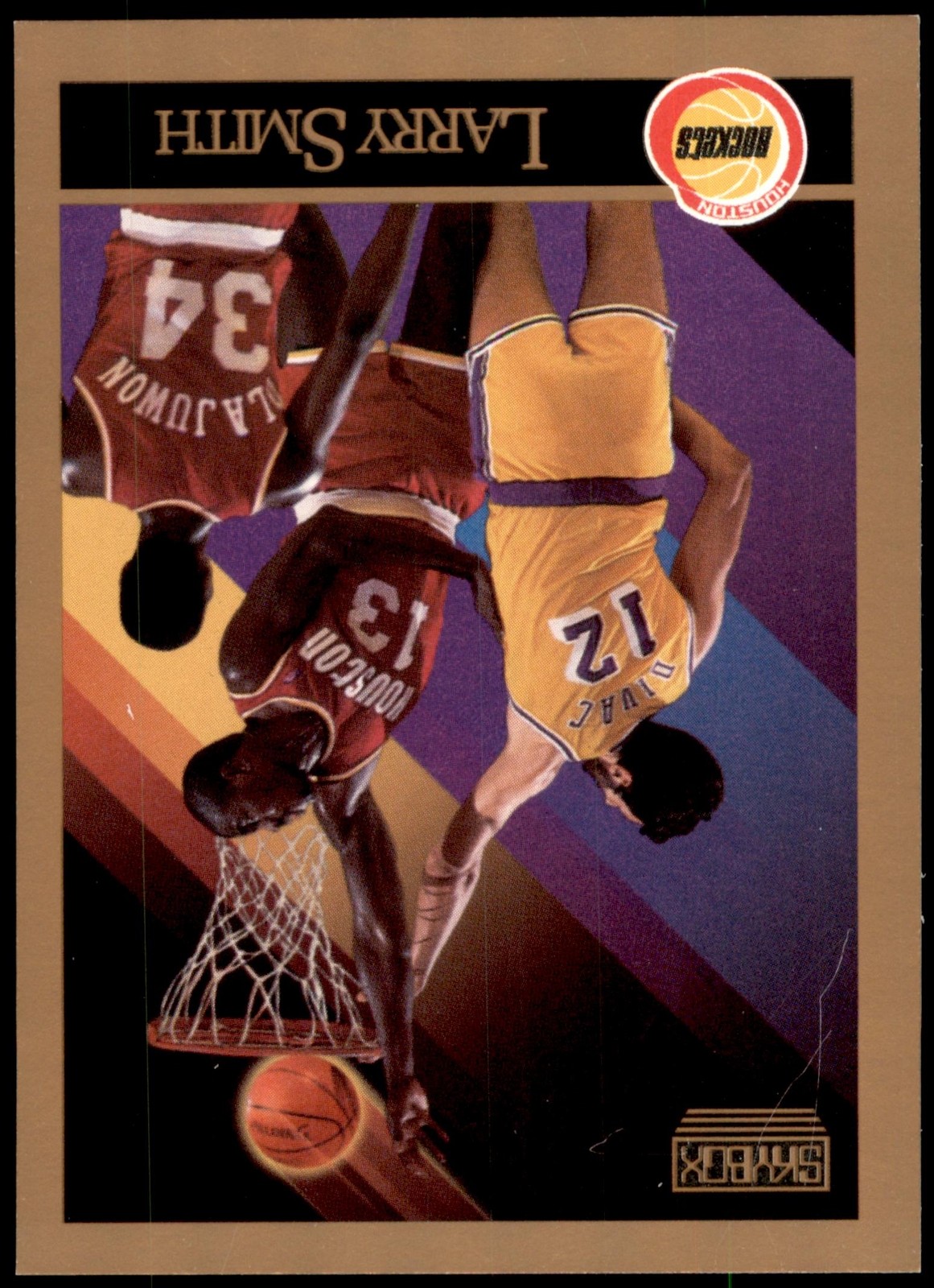 Larry Smith #111b 1990-91 SkyBox