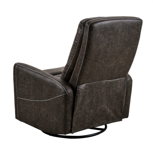 Elderly Manual Swivel Recliner Chair Rocking Recliner for Living Room - Picture 6 of 12