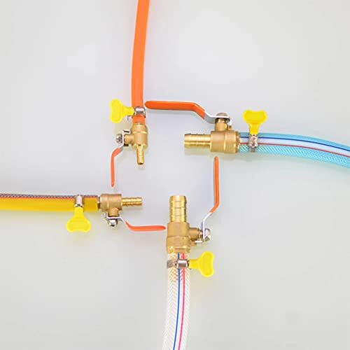 Beduan 3-Way Stainless Ball Valve - 3/8 Hose Barb, Y-Shape, Perfect For Water, Fuel, Air & Gas Lines - View #14