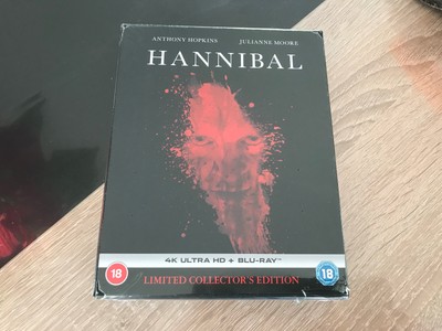 Hannibal (2001) 4K UHD + 2D Blu-ray Steelbook FullSlip Collector's Edition - Neu