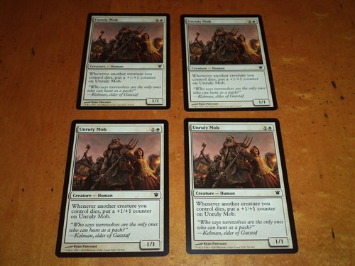4x Playset MTG Magic the Gathering Complete Set of 4 x4 Cards Innistrad You Pick - Picture 163 of 177