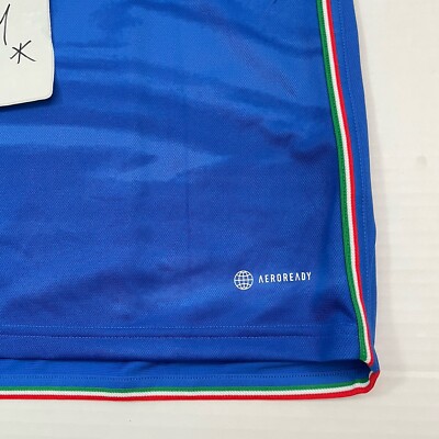$90 Womens Size XL 2023 Adidas Italy Home Soccer Jersey HT1613