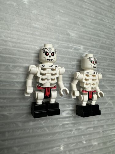 LEGO Ninjago LOTTO MINIFIGURE/2 scheletro FRAKJAW - Foto 2 di 6