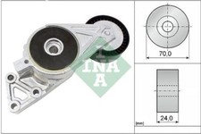 INA 533007630 V-Ribbed Belt Belt Tensioner Replacement Fits Audi Seat Skoda VW