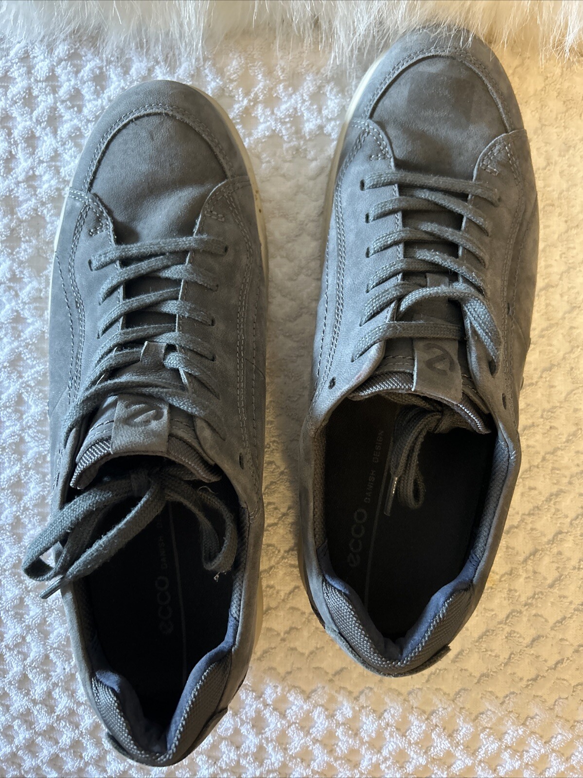 Ecco Byway Dark Shadow Men's Comfort Sneakers  - Size US 12M image 6