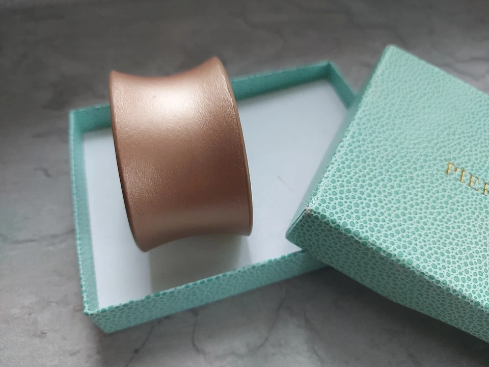 Wunderschöner Pierre Lang Armreif Gr M 19 Cm Rosa aus weichen Leder - Bild 3 von 3