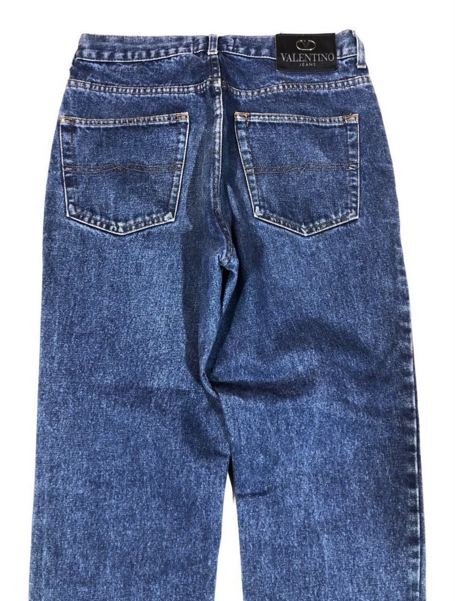 VALENTINO JEANS 　Outer　VINTAGE Vintage Valentino Denim Jeans Made In Italy | eBay