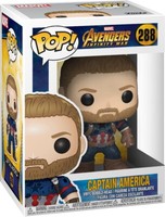 Marvel Avengers Infinity War - Captain America 288 - Funko Pop! - Vinyl Figur