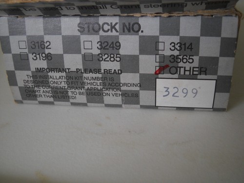 Nos Black Grant Horn Kit fits all 1984 Ford and Mercury cars Mustang - Bild 3 von 4