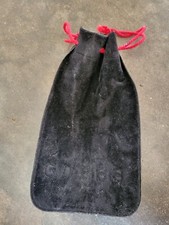 Vintage GUESS Sunglasses Eyewear Glasses Drawstring Pouch Bag Soft Case Black