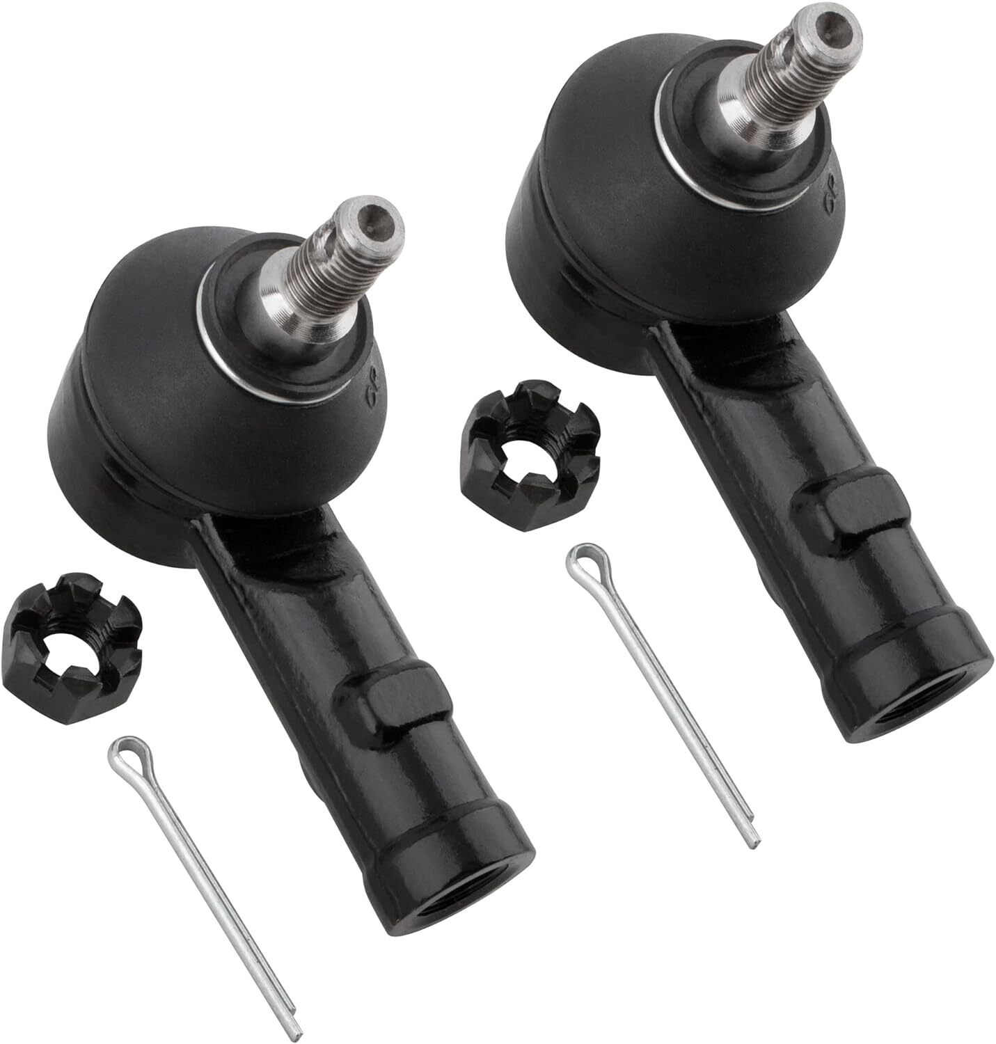 Set of 6 Front Outer Tie Rods Sway Bars Lower Ball Joints for Hyundai Elantra