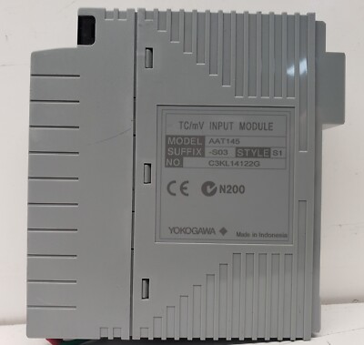 YOKOGAWA AAT145 AAT145-S03 STYLE S1 TC/mV ANALOG INPUT MODULE