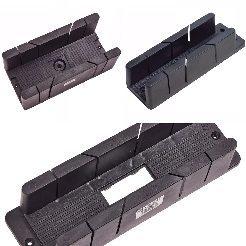MITRE BLOCK 3 SIZES ANGLE CUTTING BOX CARPENTER CRAFTS FRAMING S M L MITER