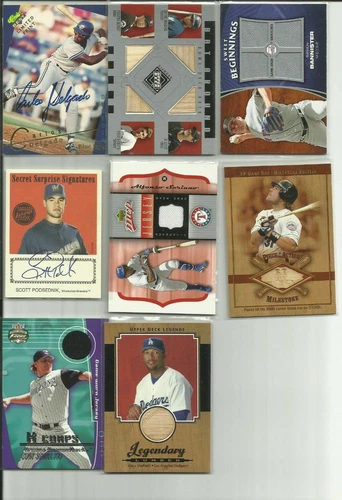 MLB Baseball 50 Card Hot Pack! Guaranteed Hit! Jersey/Autograph Auto RC Lots Lot
