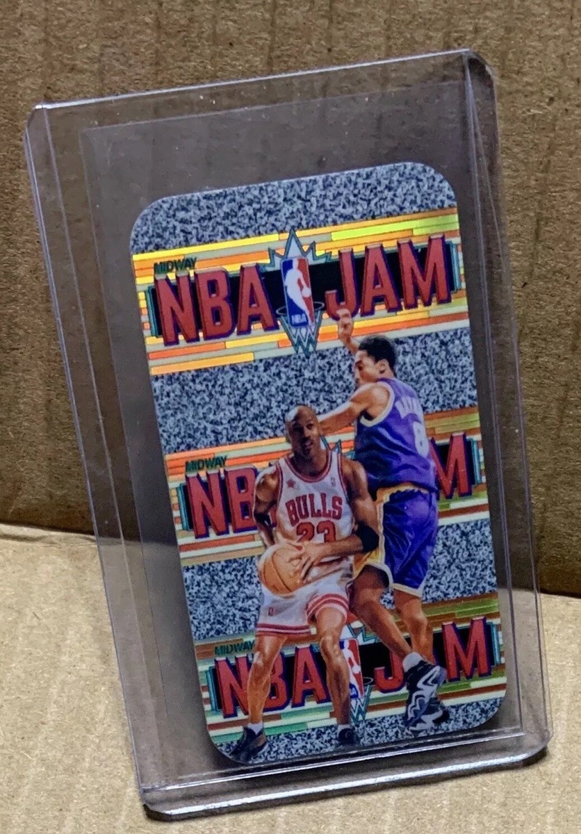 スポーツ NBA JAMS MICHAEL JORDAN/KOBE BRYANT Michael Jordan Kobe Bryant 1999 NBA JAM Acclaim Refractor