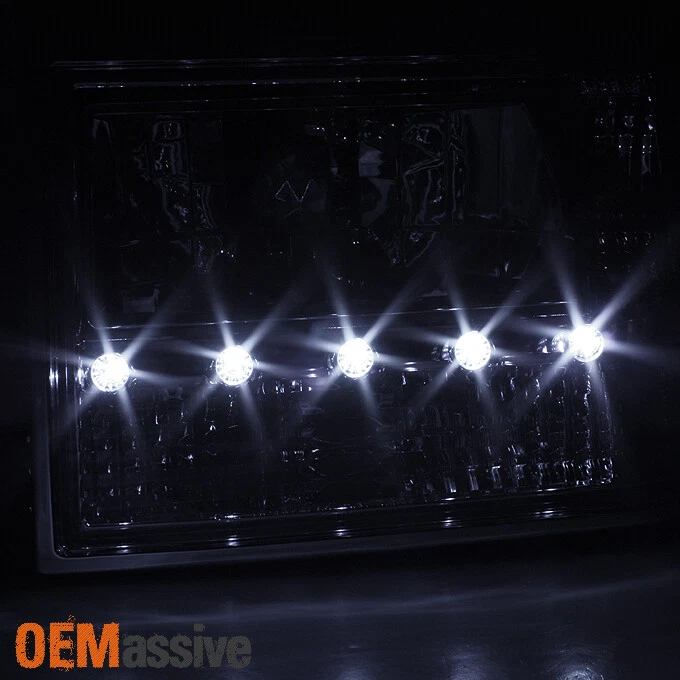 Faros LED/esquina/lámparas de parachoques L + R Fit 93-98 Jeep Grand Cherokee 1 pieza Foto 3 de 3