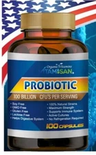 PROBIOTICS Supplement Prebiotic Digestive Enzymes 100 Capsules organic