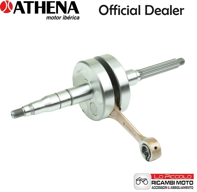 S410485320004 Engine Shaft Long Stroke Athena Aprilia Scarabeo 50 cc 1993/2005 — 第 2/4 张图片