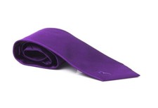 Billionaire Couture TIE PURPLE COLOR 100 SILK 100 Original