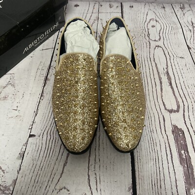 Leather shoes yellow Albert Fellini size 12 Brand new Alberto Fellini Dress Shoes – Deals on Designers main image 3
