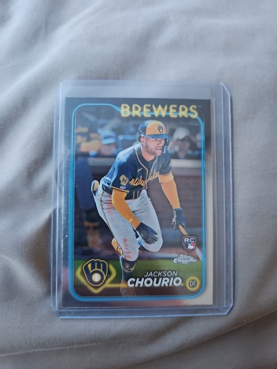 2024 Topps Chrome - #161 Jackson Chourio (RC)