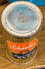 Schaefer Flat Top Beer Can F & M Brewing Company Brooklyn New York Old Antique