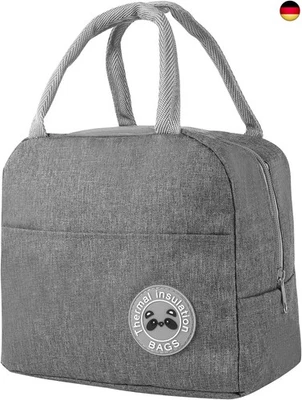 Hemiks Kühltasche Klein, 6L Mini Kühltasche mit Isolierter Aluminiumfolie, T