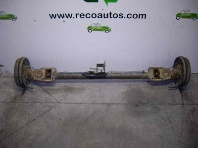 HINTERACHSE / BURRA 9 / TAMBOR DE 4 TORNILLOS / 192850 FÜR FIAT FIORINO ENERO 2