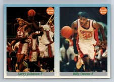 1991-92 Front Row Premier Promo #3-31 Larry Johnson Billy Owens RC Rookie /20000