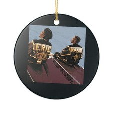 Eric B and Rakim Follow The Leader 3" Ceramic Christmas Ornament Made In The USA