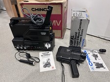 Chinon 20PXL Super 8mm and Sonore SP-330MV Projector package
