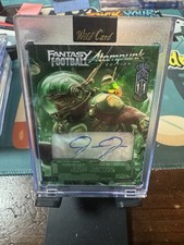 Wild Card Fantasy Football Adampunk Josh Jacobs Auto One of One Color Match 2026