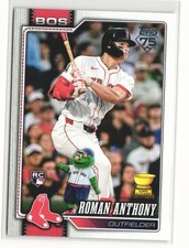 2026 Topps Series 1 Celebration Roman Anthony Hidden Mascot SSP Rookie #189 RC