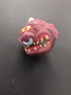 Vintage 1985 AmToy Madballs Horn Head Head Popper Figure Head Only