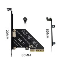 Adapter Card PCIe 4.0 X4 To Oculink Adapter PCI-E X1 SSD SFF-8612 Adapter Card