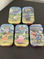 Pokémon TCG Ascended Heroes Mini Tins - Set of 5 - New Sealed - FAST Shipping✅