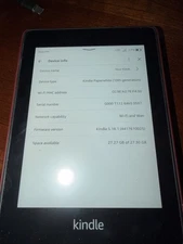 amazon kindle paperwhite 10th generation 32gb