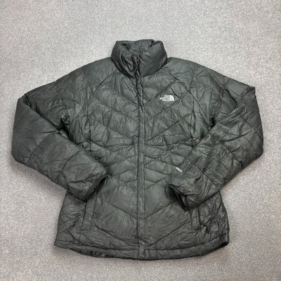 North Face Jacke Damen mittelgrau 550 Daunen Puffer isoliert Bomber Lady*