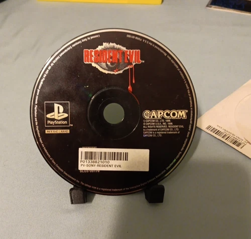 Resident Evil PS1 (Sony PlayStation 1, 1996) Disc Only Capcom Black Label