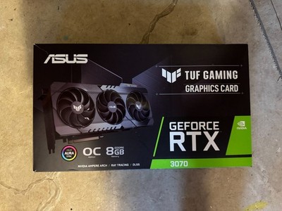 ASUS TUF GeForce RTX 3070 OC 8GB GDDR6 Graphics Card
