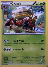 Crustle Uncommon Legendary Treasures 14/113 NM