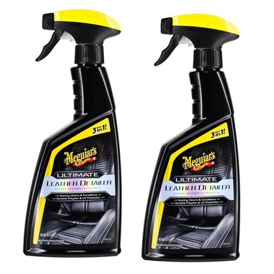 Meguiar's 2x G201316EU Ultimate Leather Detailer Lederreiniger Lederpflege 473ml