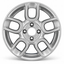 2012-2018 Fiat 500 15" OEM Wheel Rim - Silver