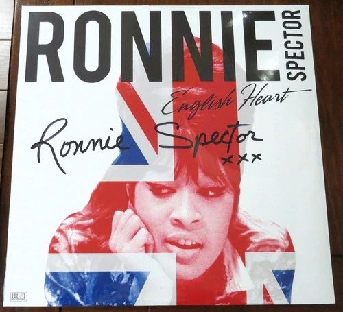 RONNIE SPECTOR English Heart 429 RECORDS LP 2016 original SIGNED New SEALED