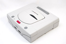 Sega Saturn White Console HST-3220 w/ Box Controller Matching Serial Tested