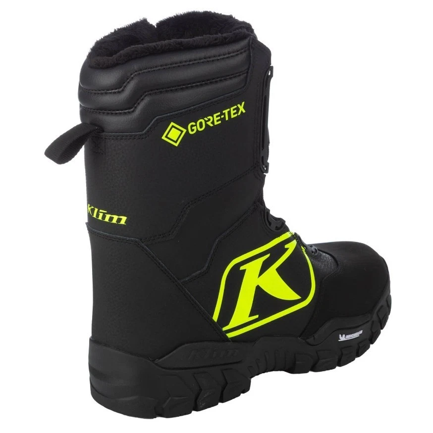 Men's Klim Hi Vis Force GTX BOA Snowmobile Boots 10 11 12 13 3452-000-XXX-004 - Image 4 of 4