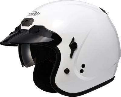 G-Max GM32S Solid Helmet (XXX-Large, Pearl White)