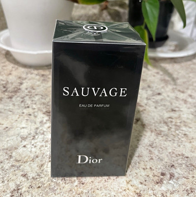 Dior Sauvage Eau de Parfum Spray, 100 mL Refillable, Regular Size